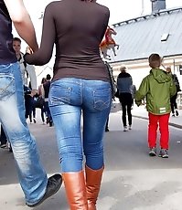 Nude jeans pics of amateur pussy